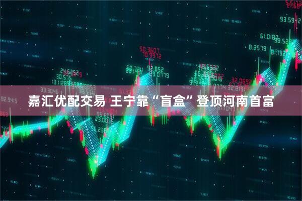 嘉汇优配交易 王宁靠“盲盒”登顶河南首富