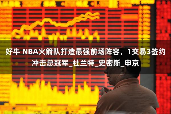 好牛 NBA火箭队打造最强前场阵容，1交易3签约冲击总冠军_杜兰特_史密斯_申京