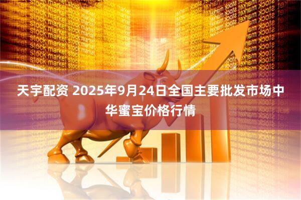 天宇配资 2025年9月24日全国主要批发市场中华蜜宝价格行情