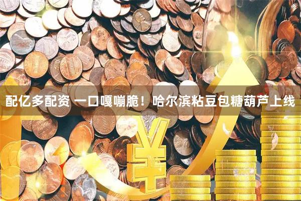 配亿多配资 一口嘎嘣脆！哈尔滨粘豆包糖葫芦上线