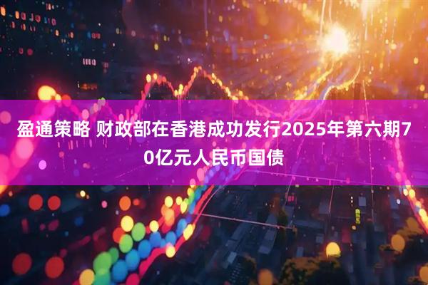 盈通策略 财政部在香港成功发行2025年第六期70亿元人民币国债