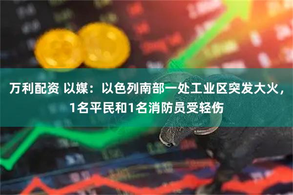 万利配资 以媒：以色列南部一处工业区突发大火，1名平民和1名消防员受轻伤